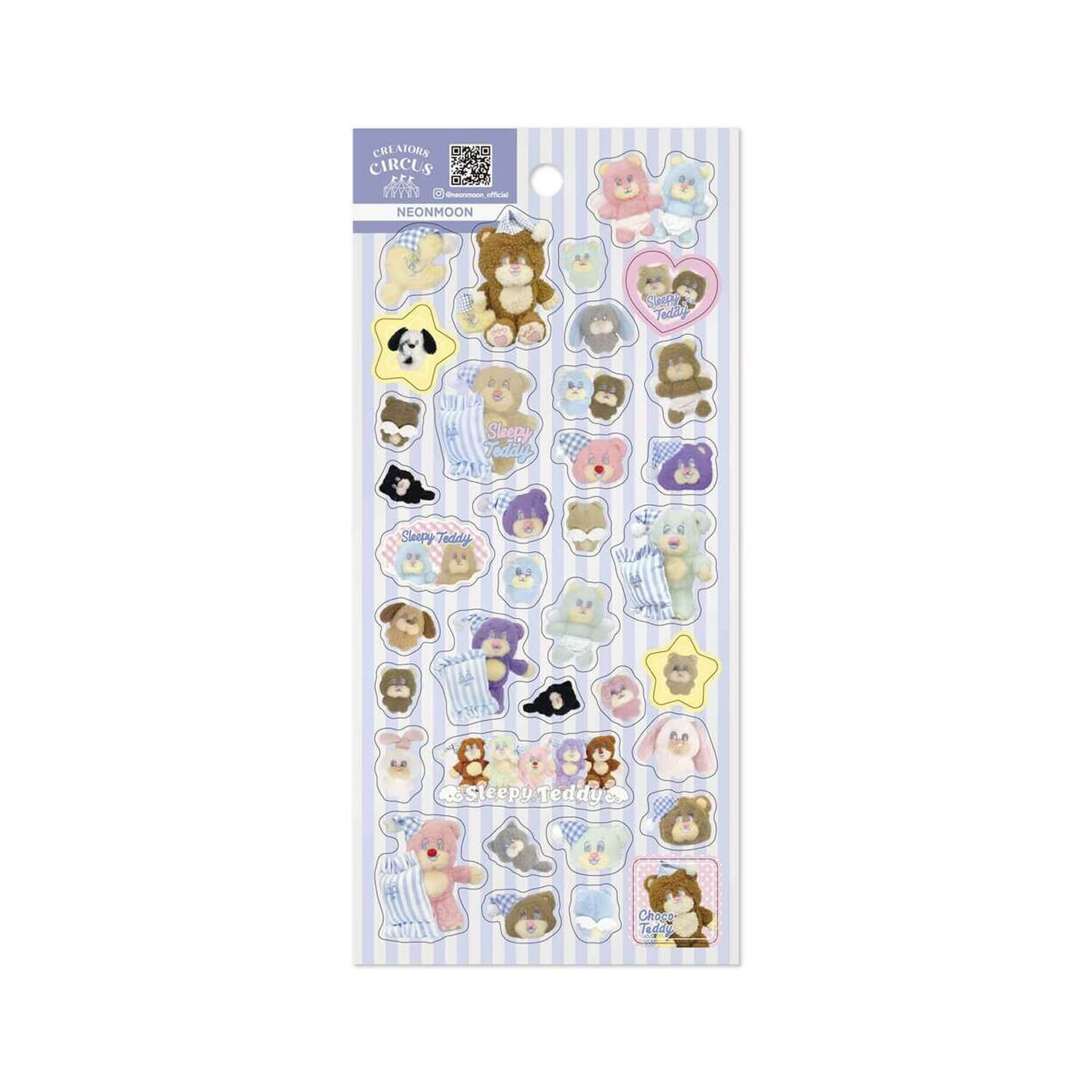 Creators Circus x NEONMOON Clear Sticker Sheet