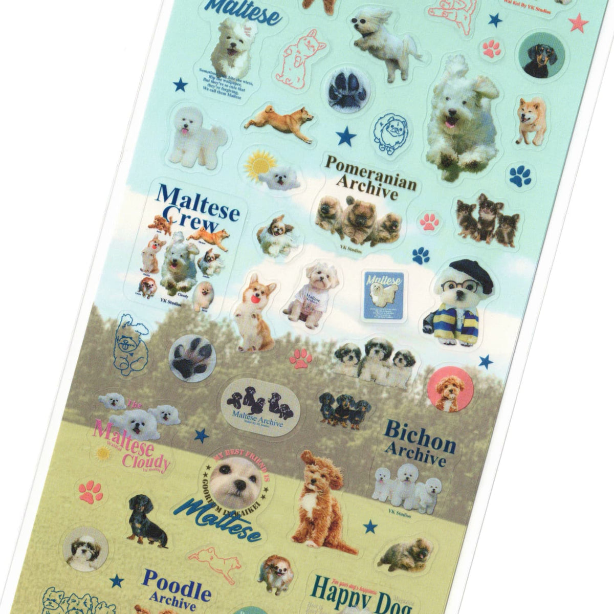 Creators Circus x Wai Kei Clear Sticker Sheet