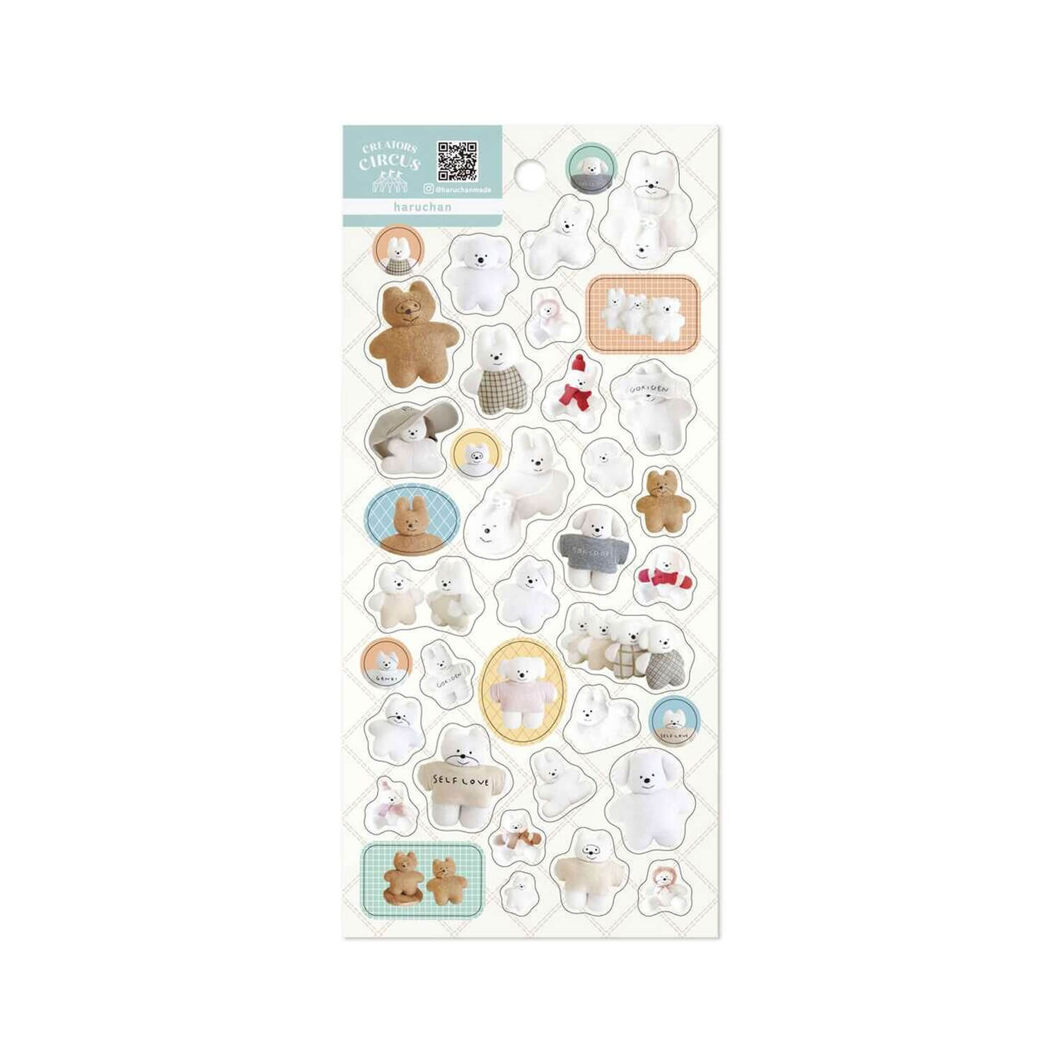 Creators Circus x haruchan Clear Sticker Sheet