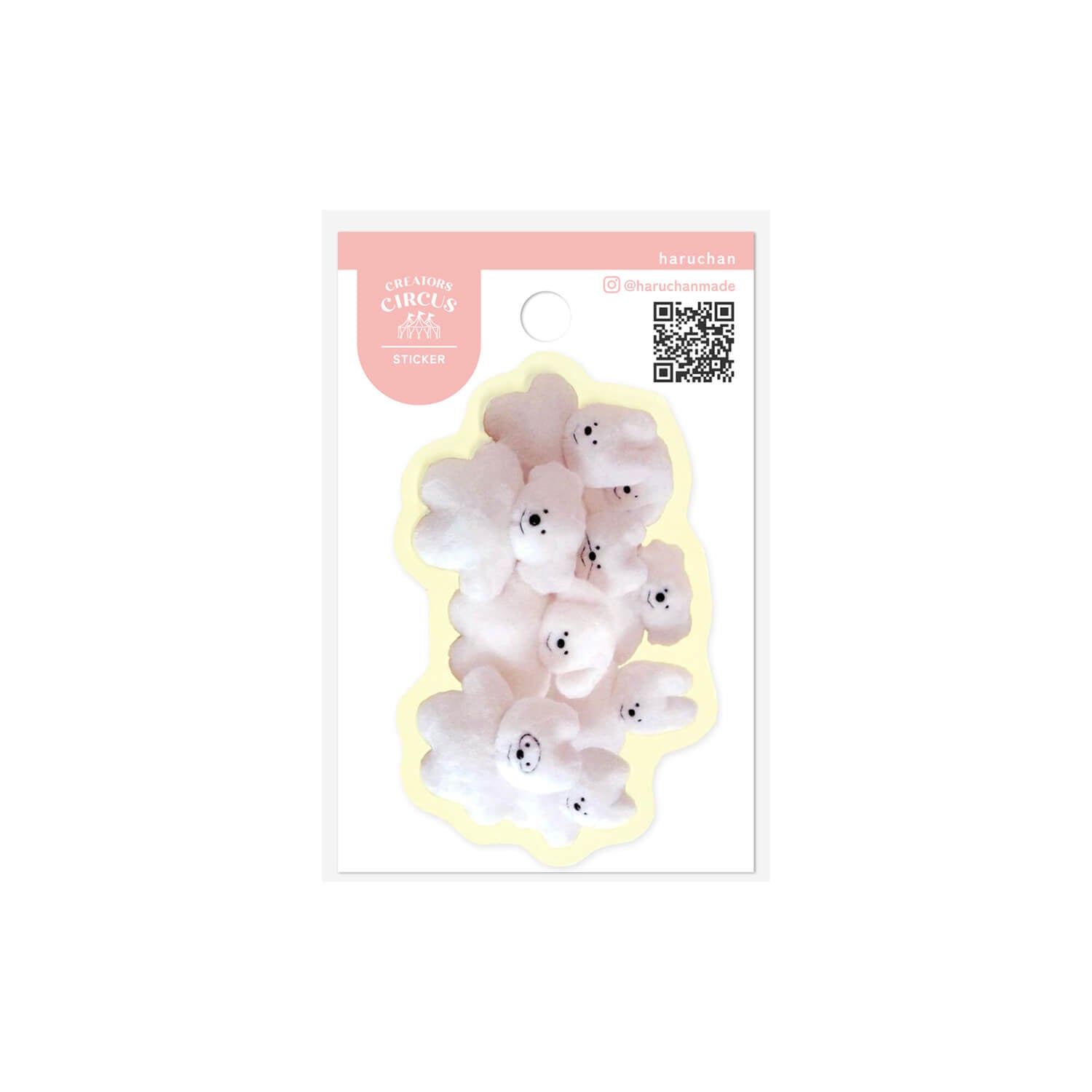 Creators Circus x haruchan Die-cut Sticker – Gathering Dolls