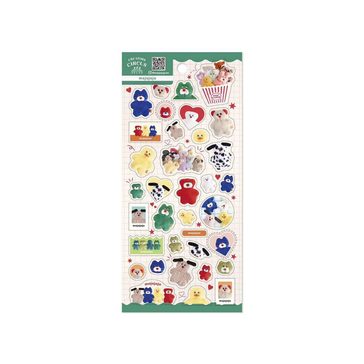 Creators Circus x mojojojo Clear Sticker Sheet – mojojojo