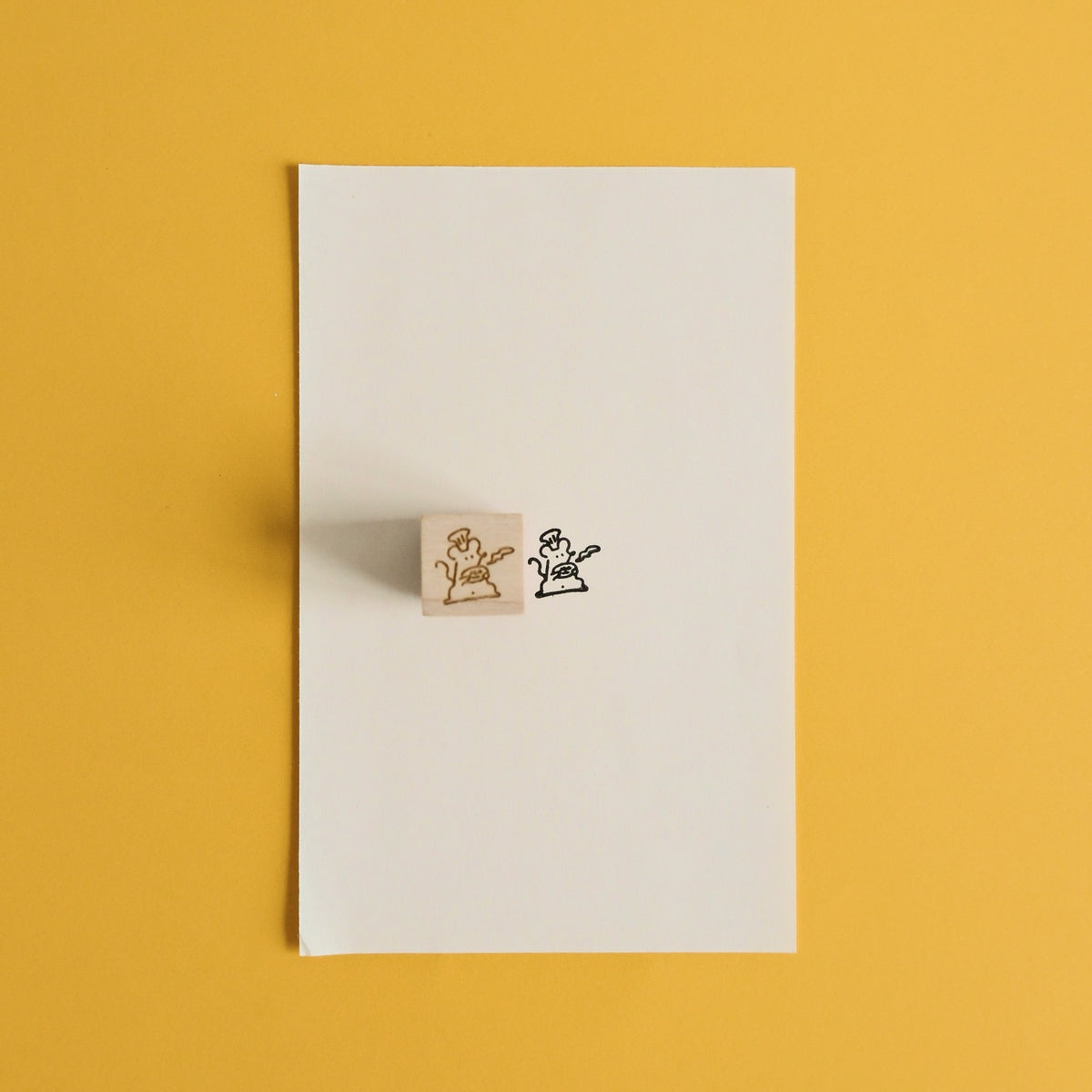 Dada Store Rubber Stamp - Cooking Dago
