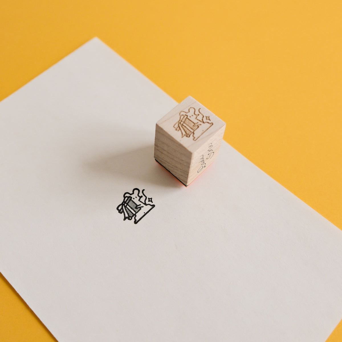 Dada Store Rubber Stamp - Dago and the Gift