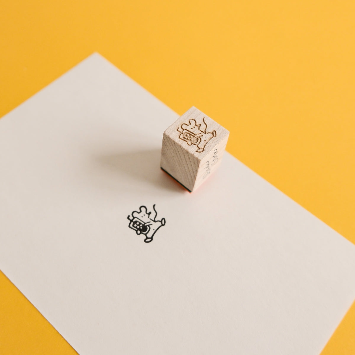 Dada Store Rubber Stamp - Dago with Boba