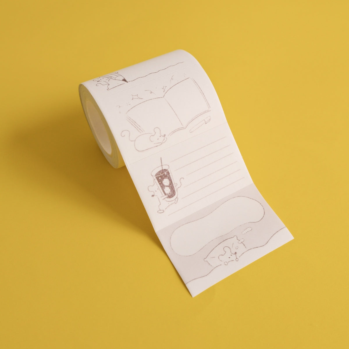 Dada Store Sticky Notes Roll - Cozy Reading