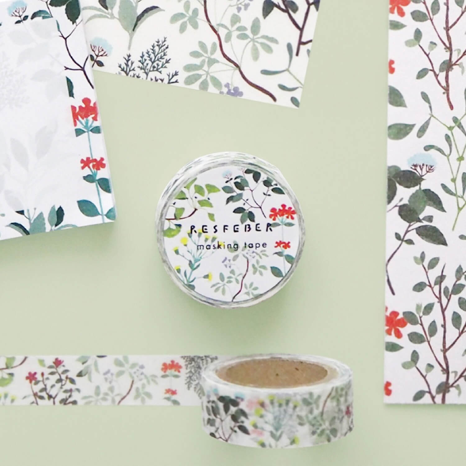 EL COMMUN RESFEBER Masking Tape – Flora