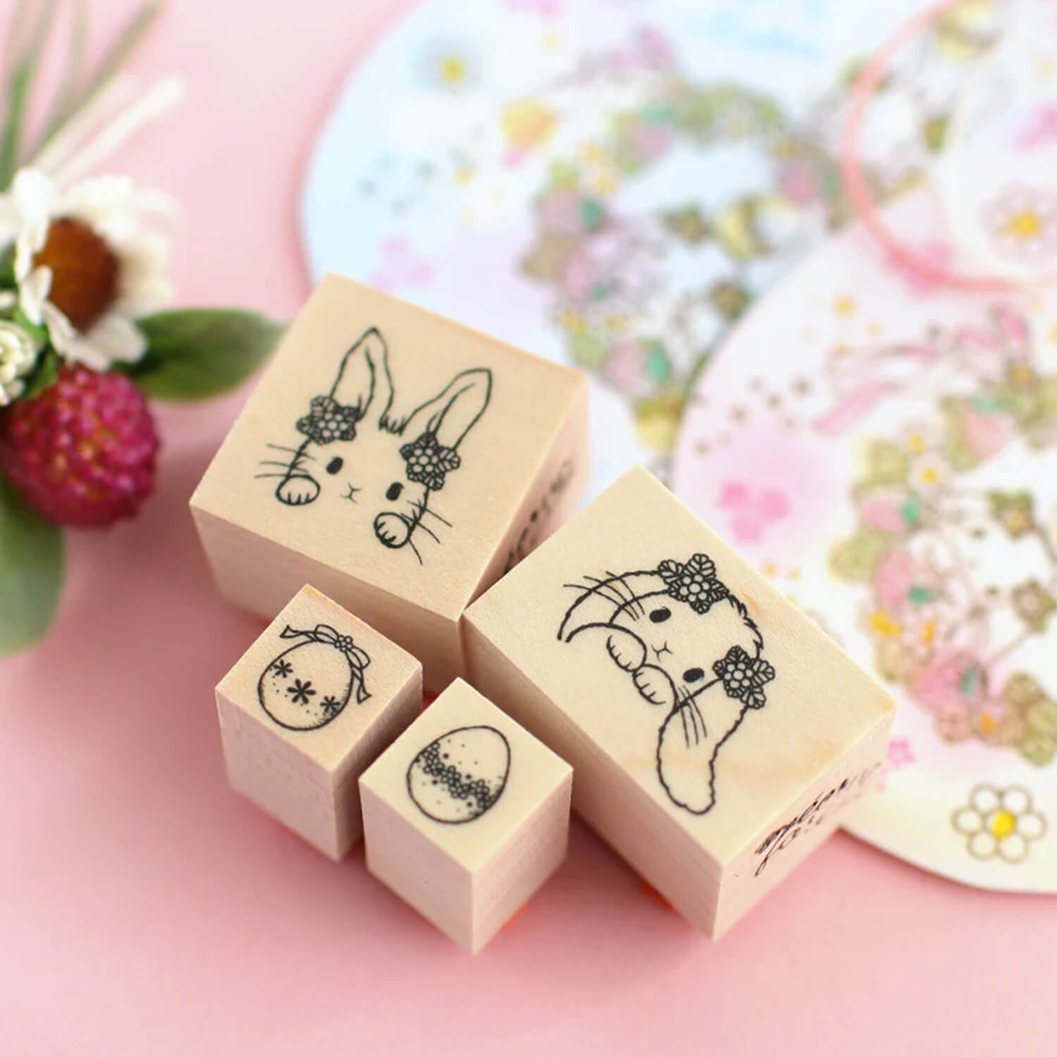 Ecru Forest Strawberry Season Stamp – Easter Eggs (2 Designs)