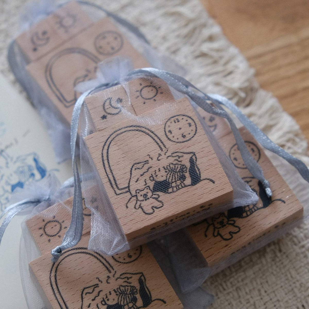 Eileen Tai Studio Rubber Stamp Set - Anytime, For Dreams