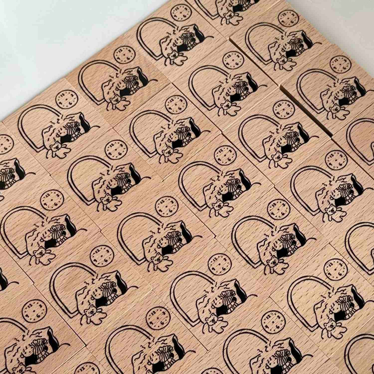 Eileen Tai Studio Rubber Stamp Set - Anytime, For Dreams