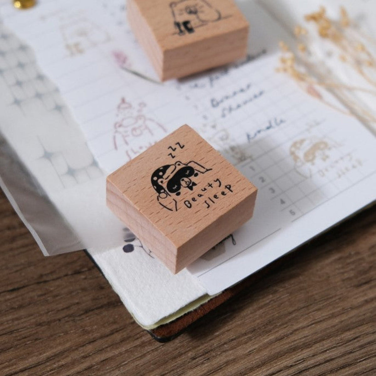 Eileen Tai Studio Rubber Stamps - Beary Ordinary Days 04