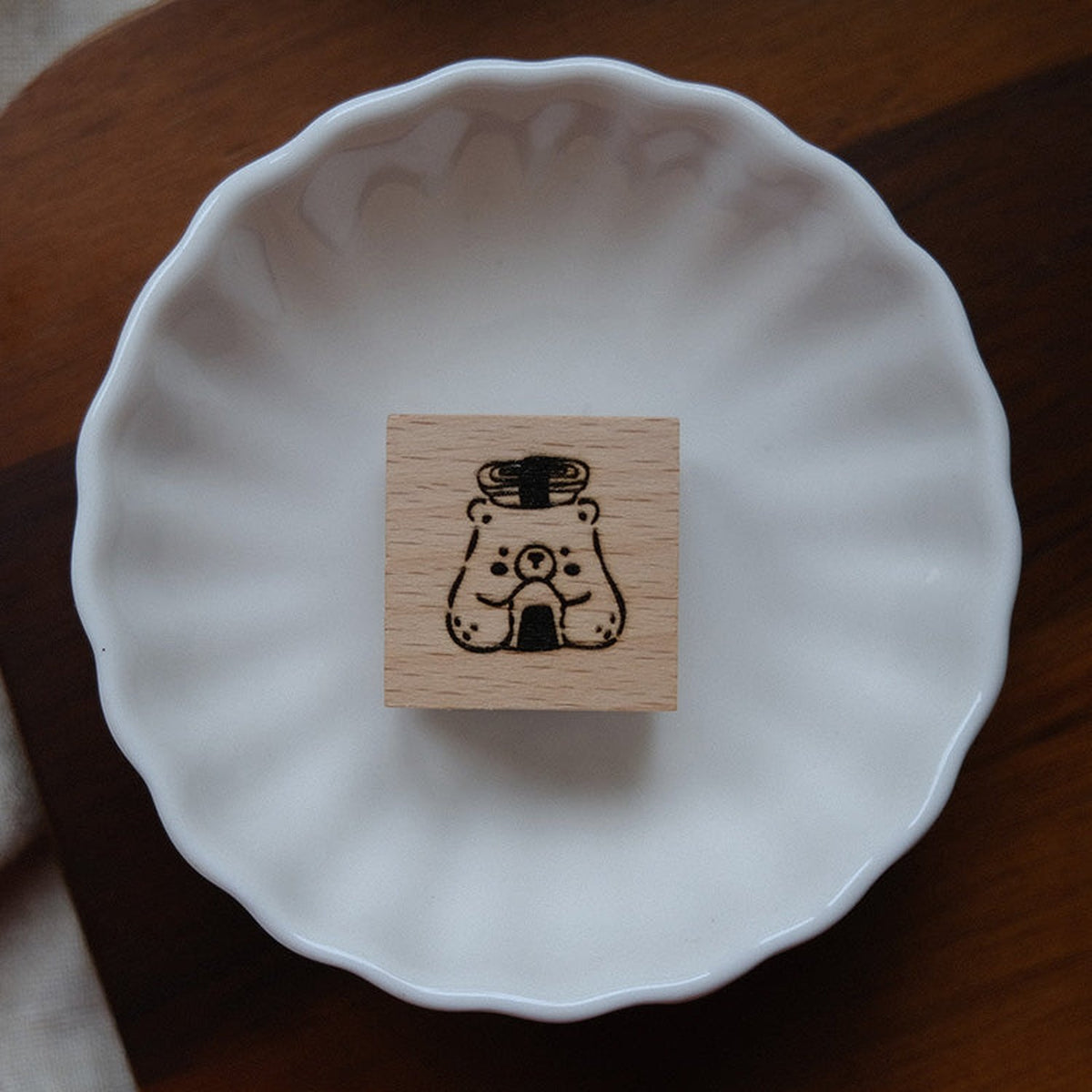 Eileen Tai Studio Rubber Stamps - Foodie Bears
