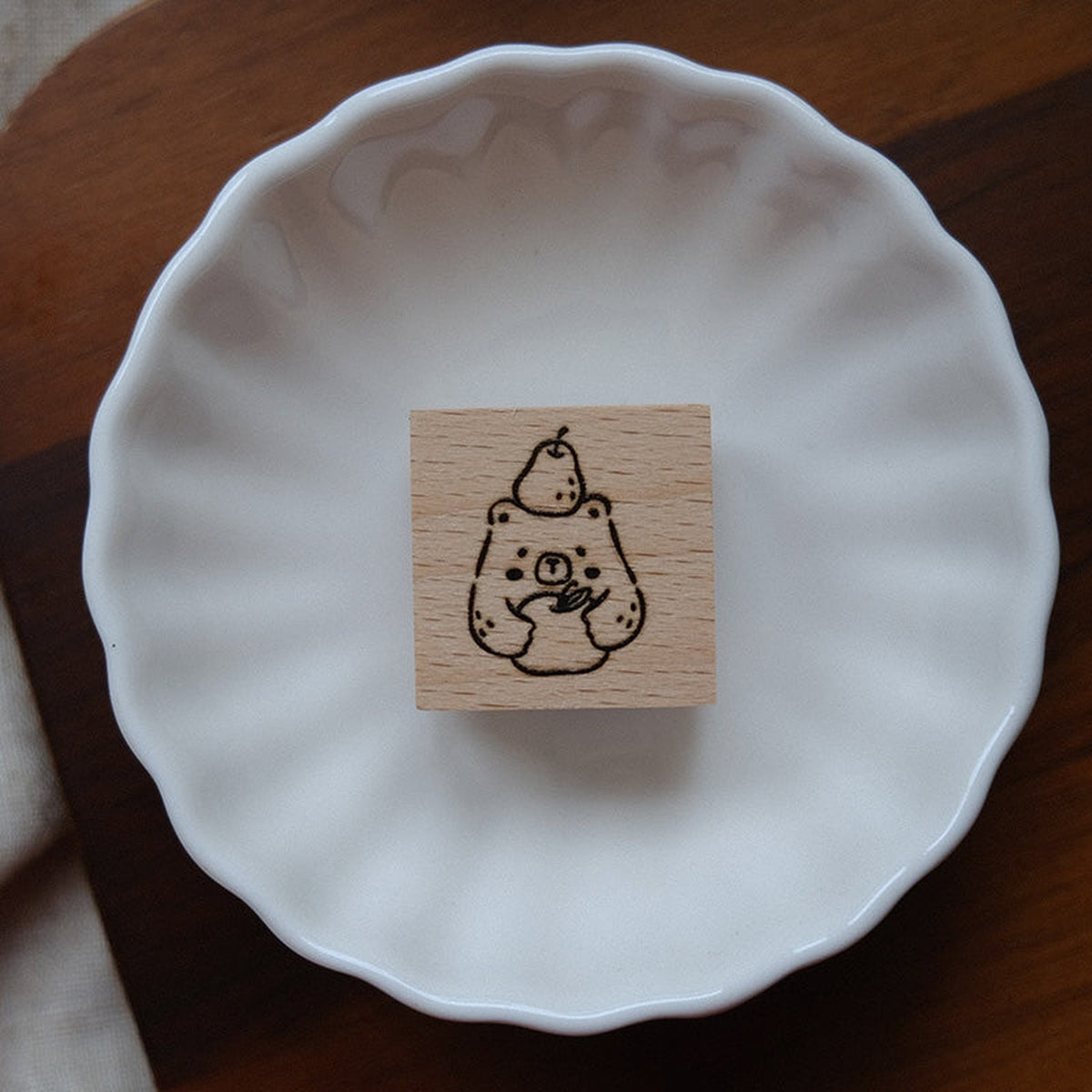 Eileen Tai Studio Rubber Stamps - Foodie Bears