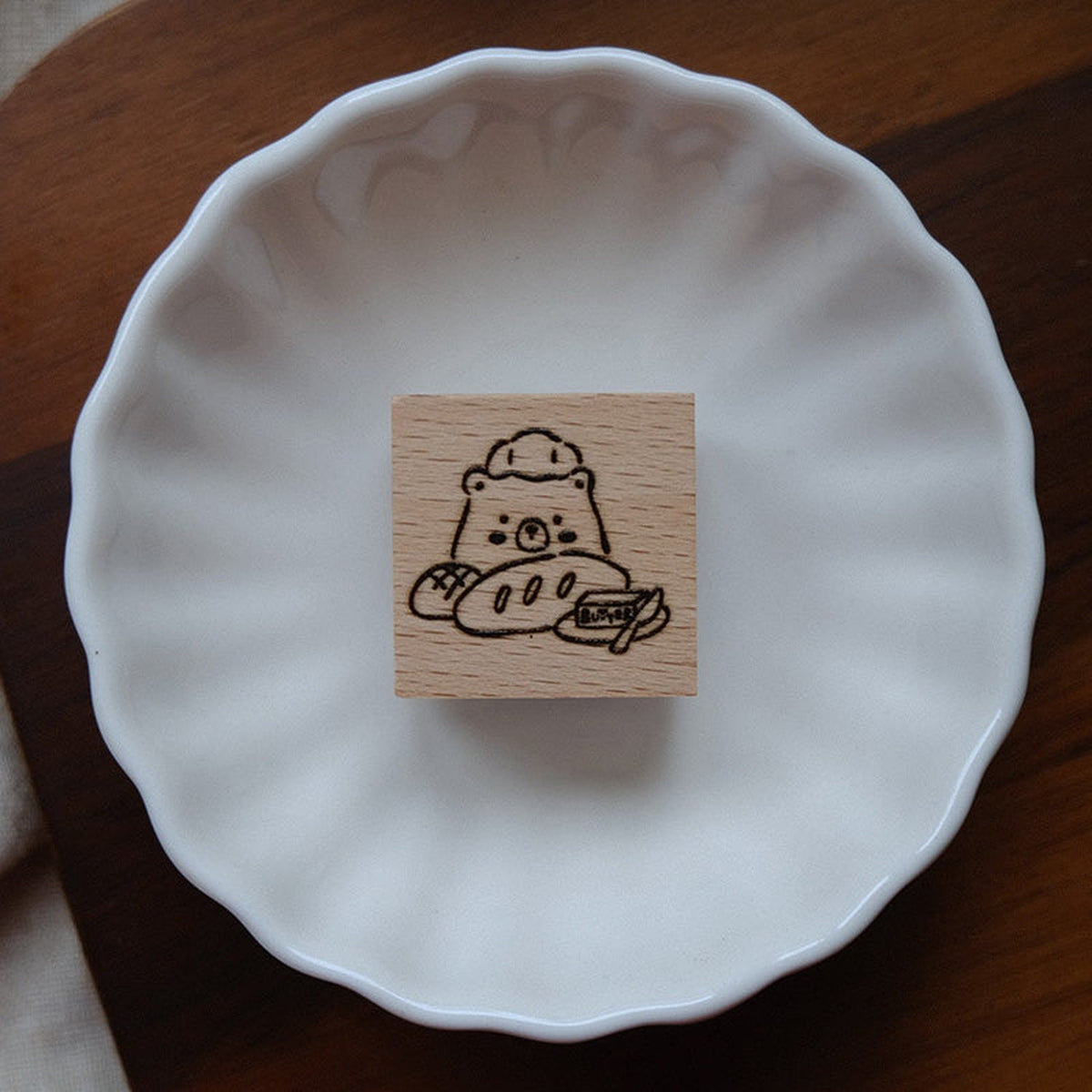 Eileen Tai Studio Rubber Stamps - Foodie Bears