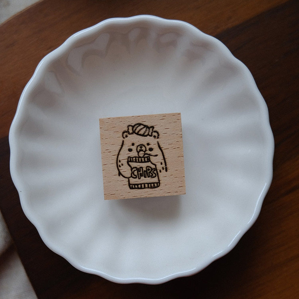 Eileen Tai Studio Rubber Stamps - Foodie Bears