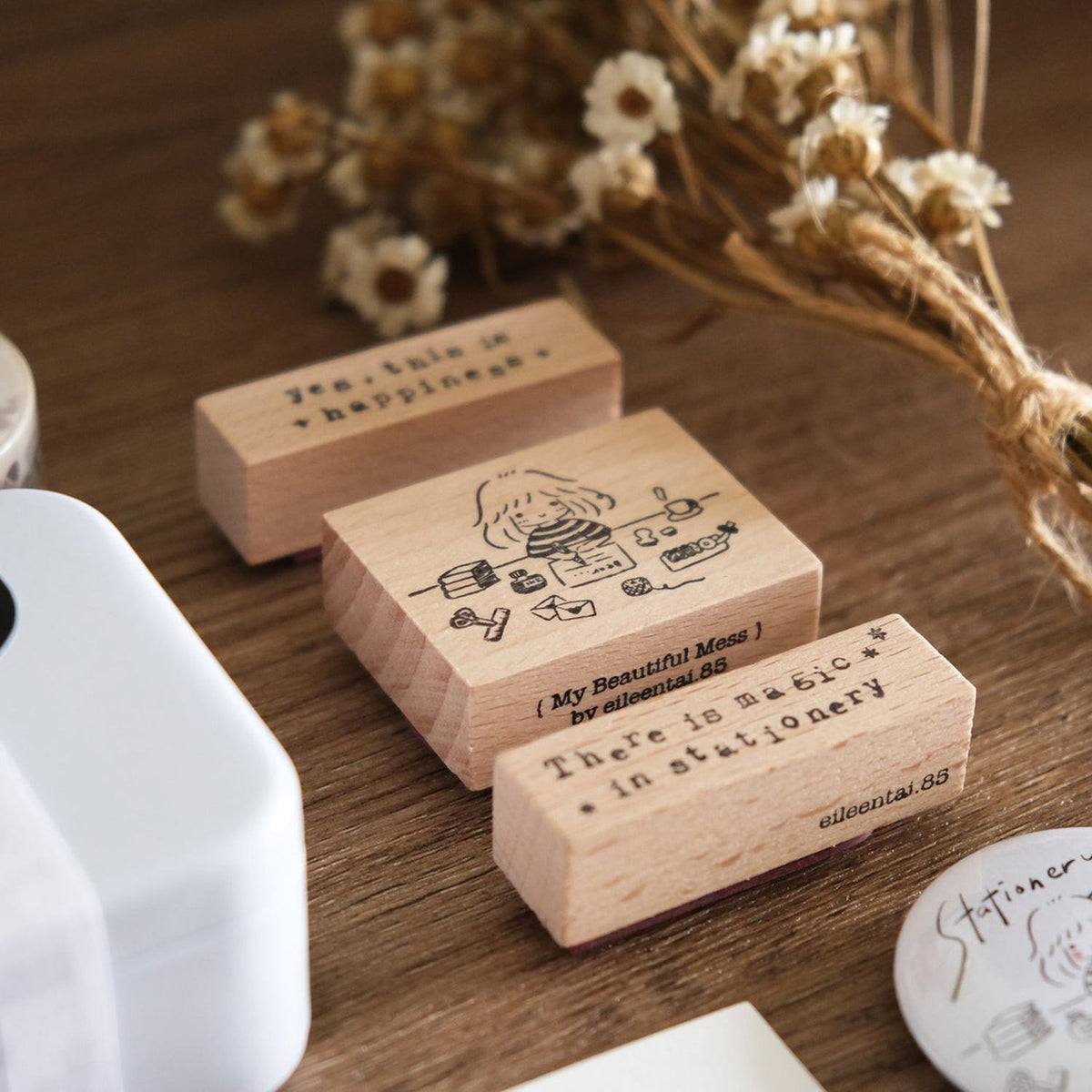 Eileen Tai Studio Rubber Stamps - My Beautiful Mess
