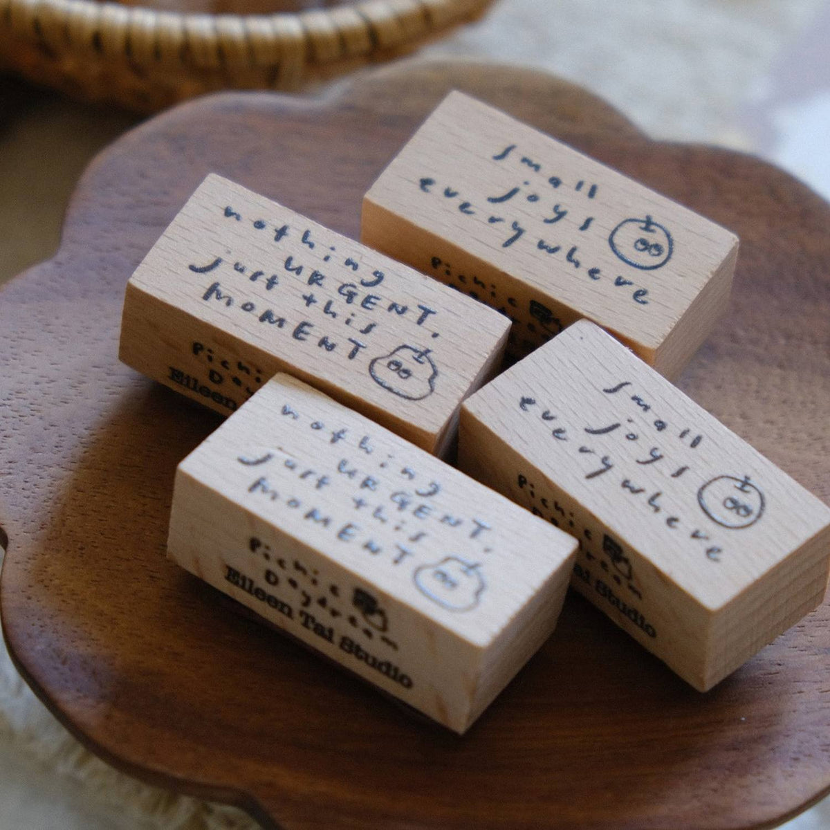 Eileen Tai Studio Rubber Stamps - Picnic Daydream