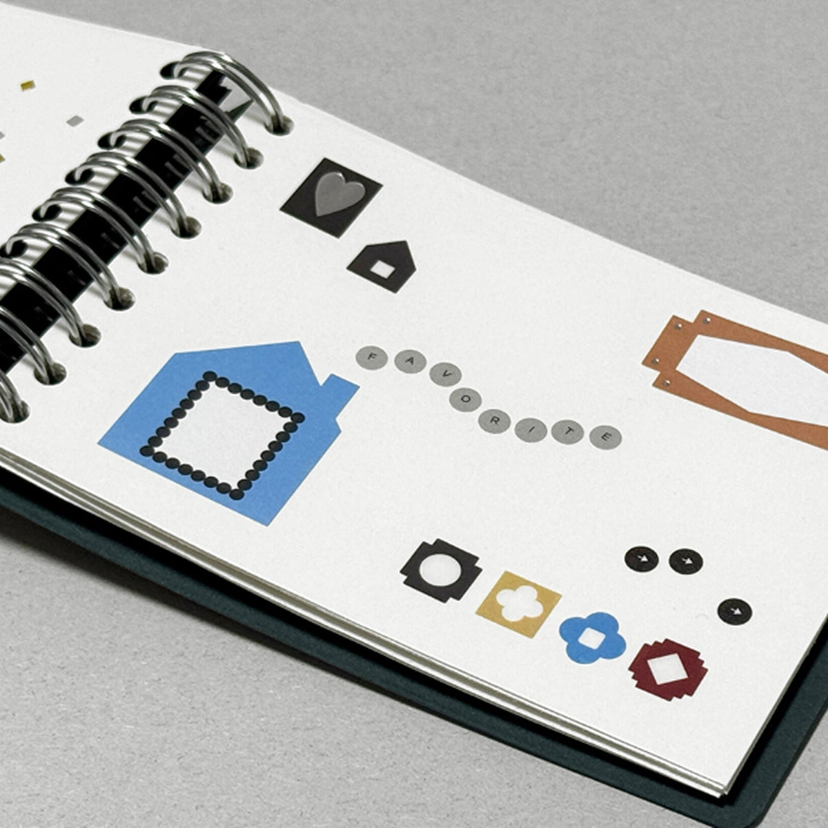 Flagg Pocket Archive Sticker Book