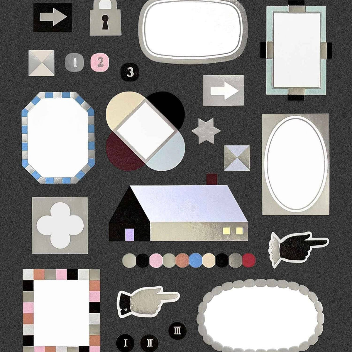 Flagg Roll Labels – Shiny Cottage