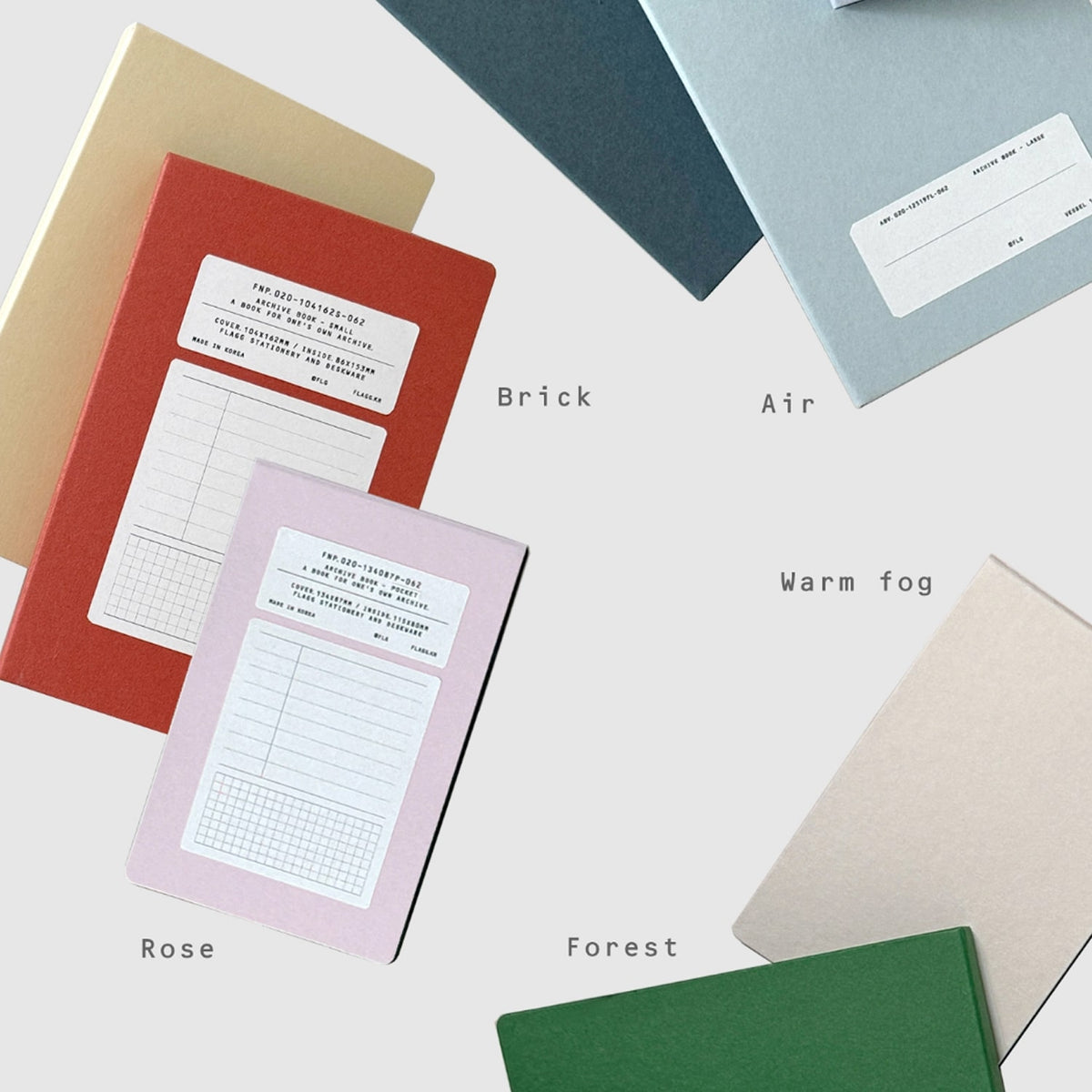 Flagg Small Archive Sticker Book