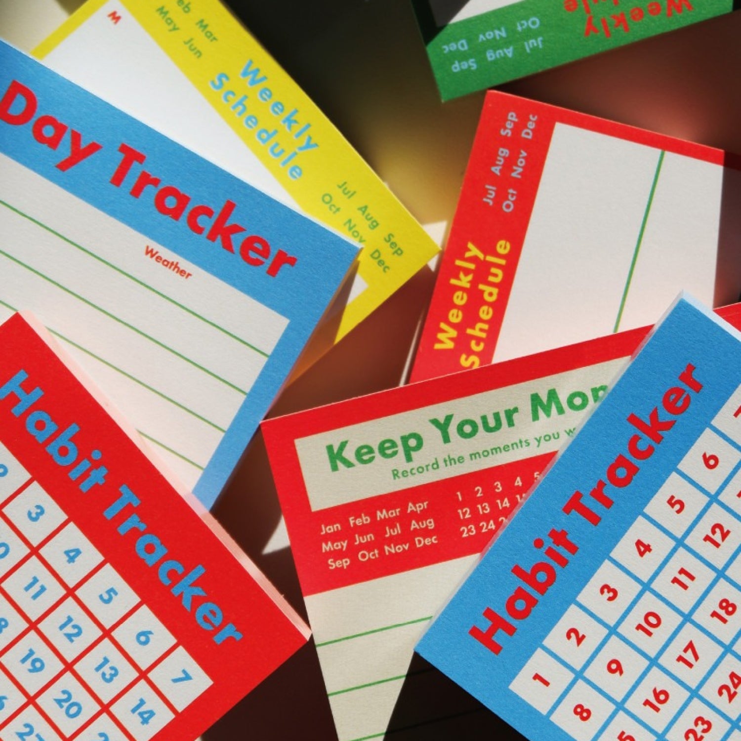 Fruit Fries Day Tracker Memo Pad