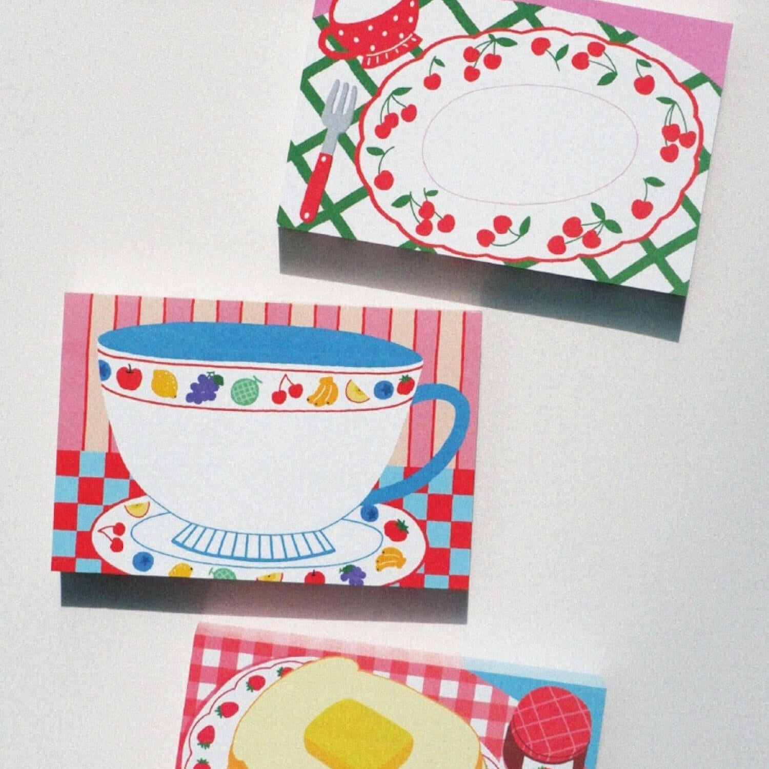 Fruit Fries Fruit Tableware Memo Pad