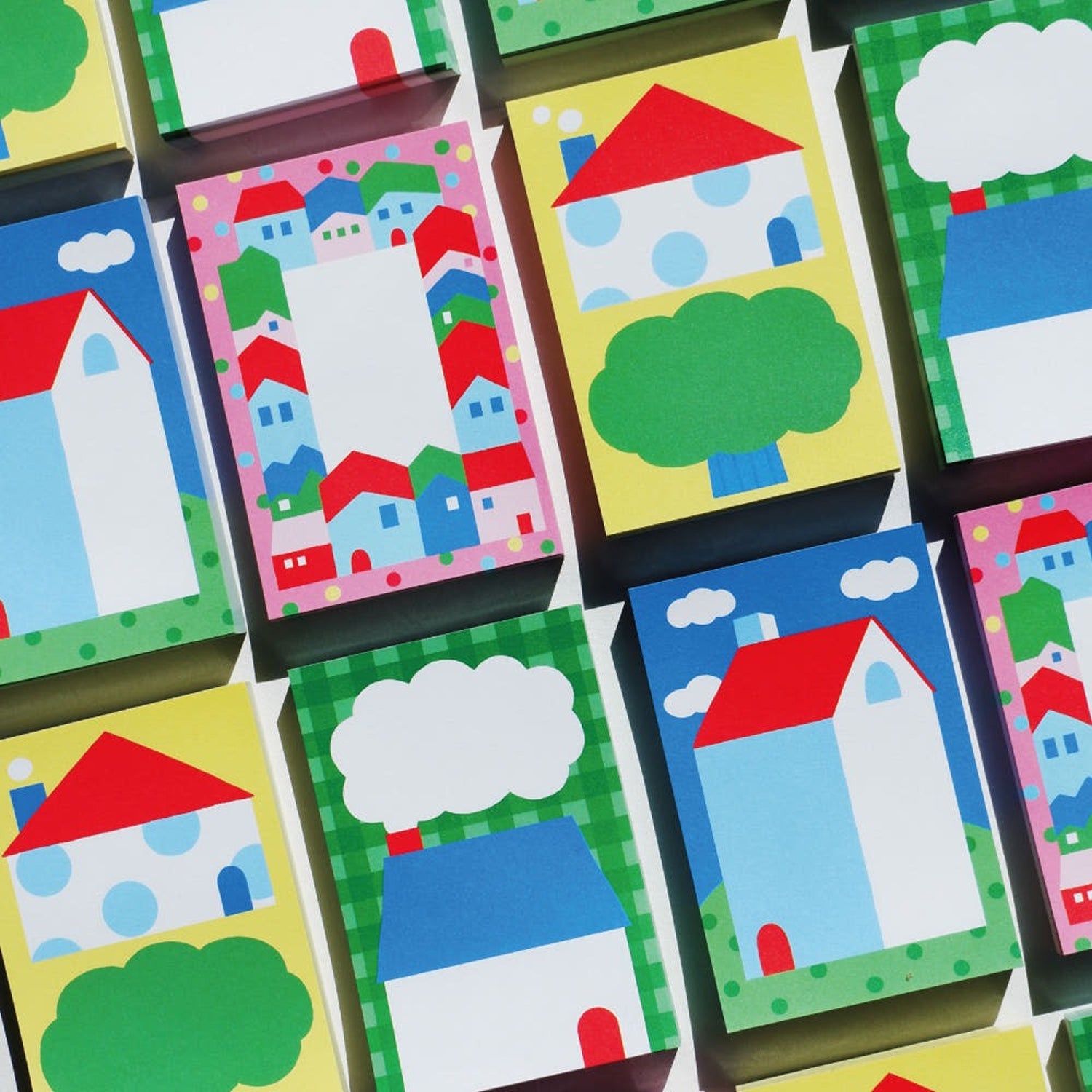 Fruit Fries Home Sweet Home Memo Pad