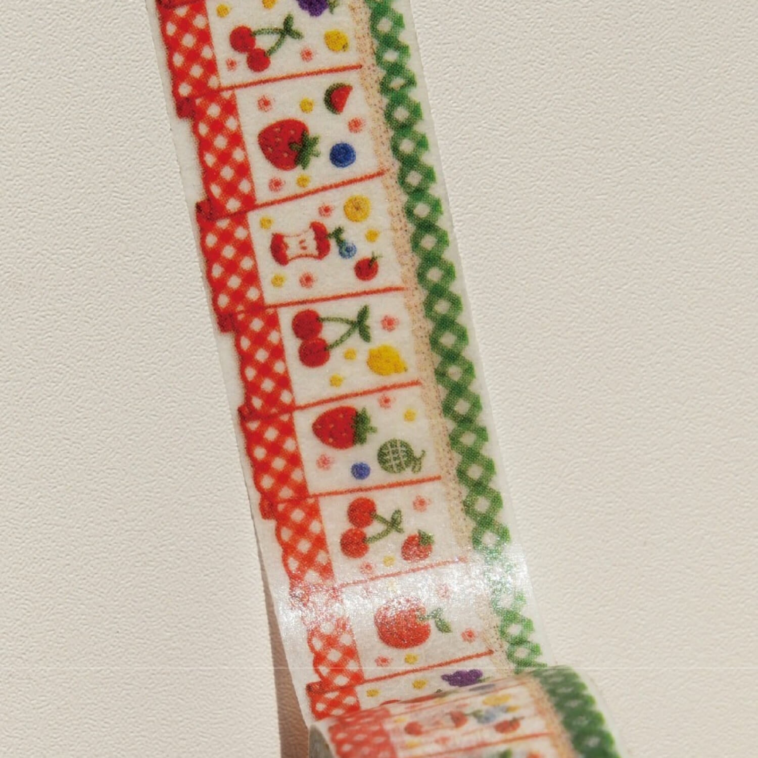 Fruit Fries Masking Tape – Cottage Kitchen Curtain