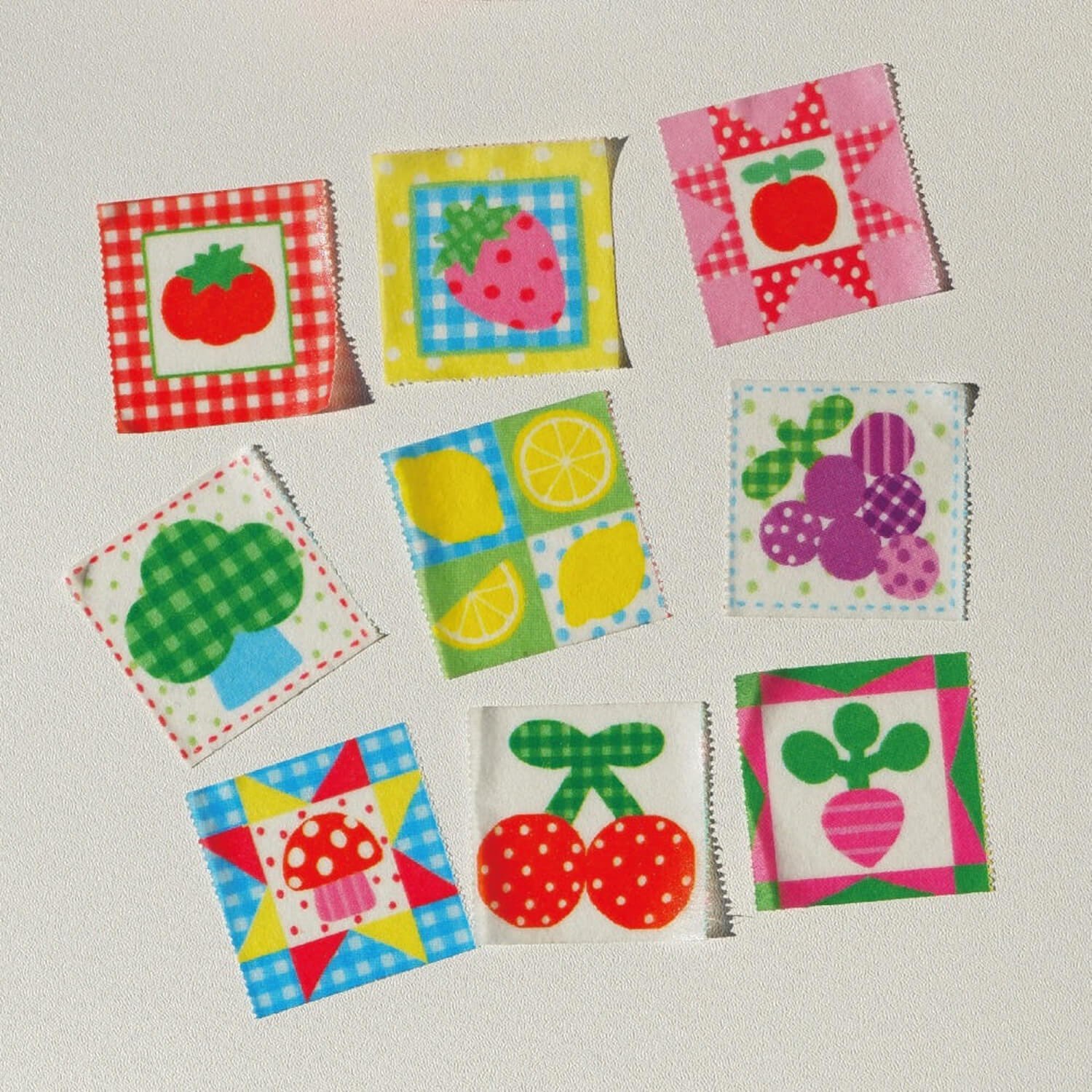 Fruit Fries Masking Tape – Fresh Patchwork (Easy-Cut)