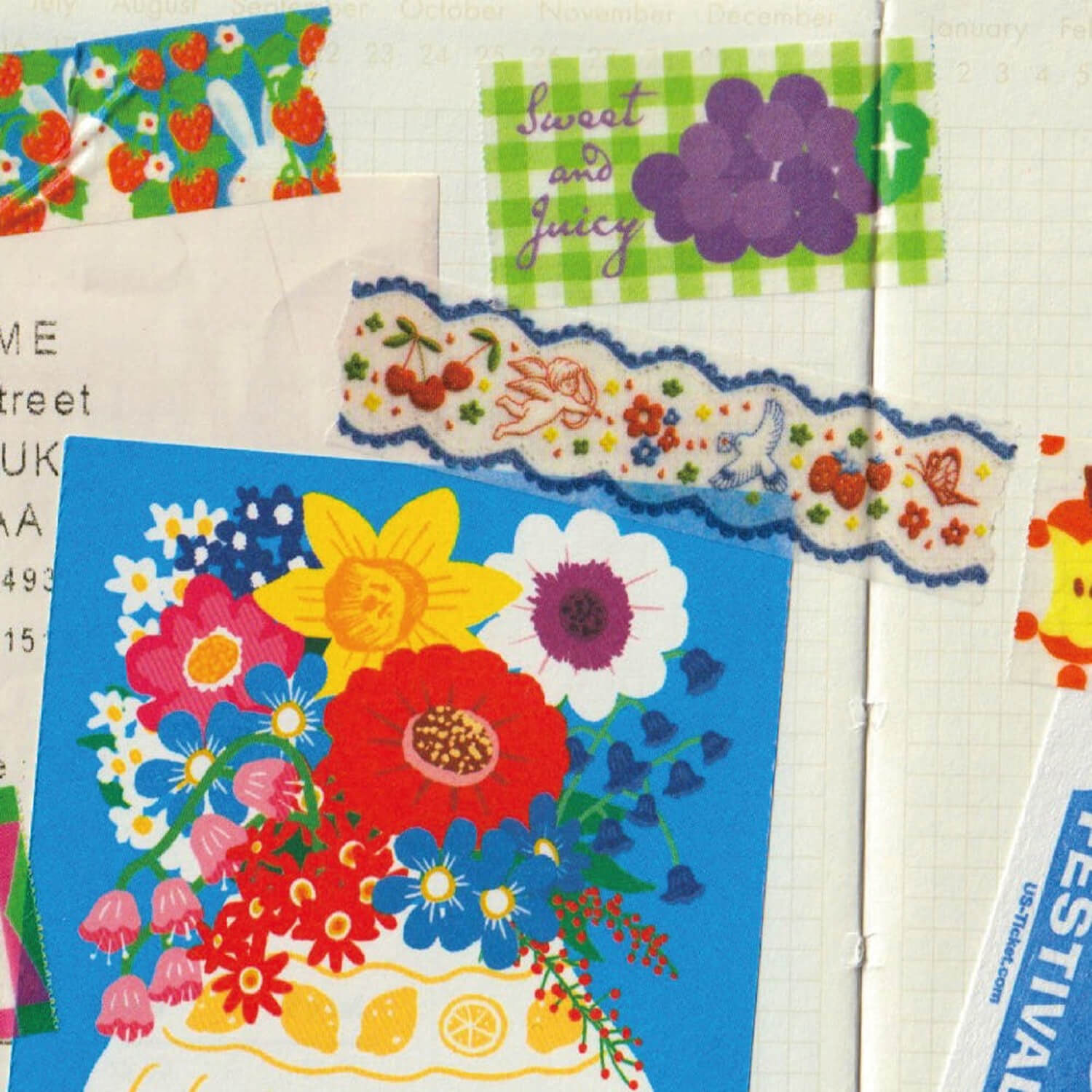 Fruit Fries Masking Tape – Lace Garden