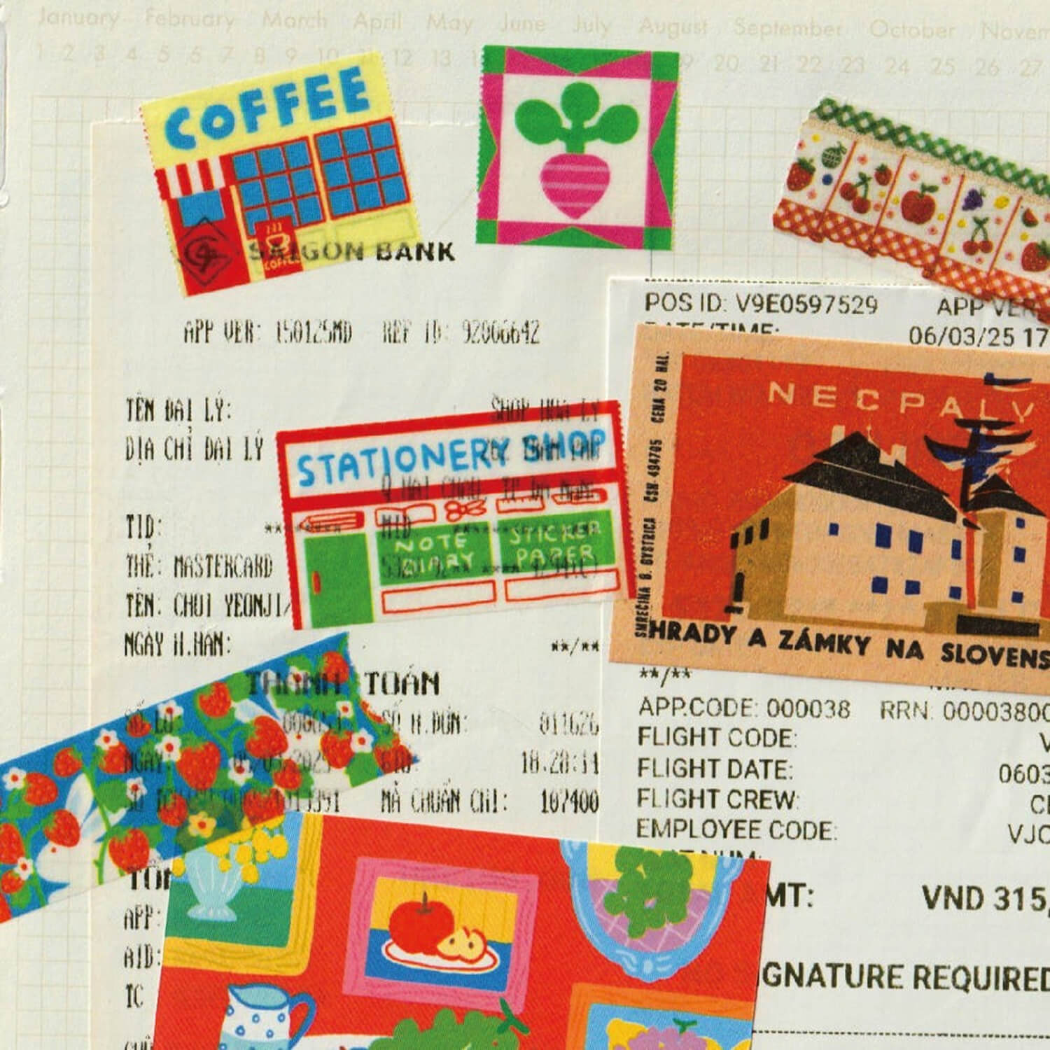Fruit Fries Masking Tape – Little Shop Parade
