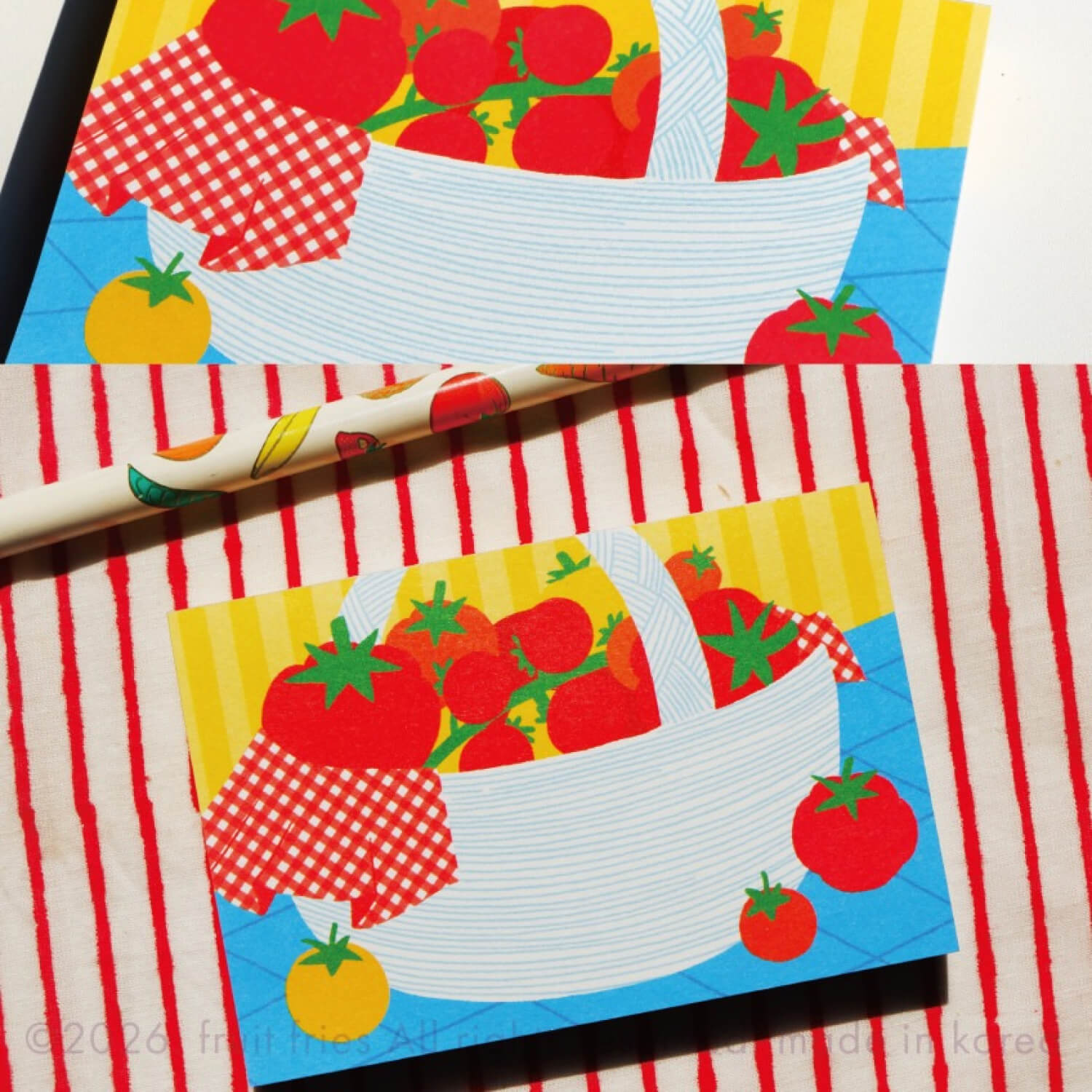 Fruit Fries Memo Pad – Cottage Table