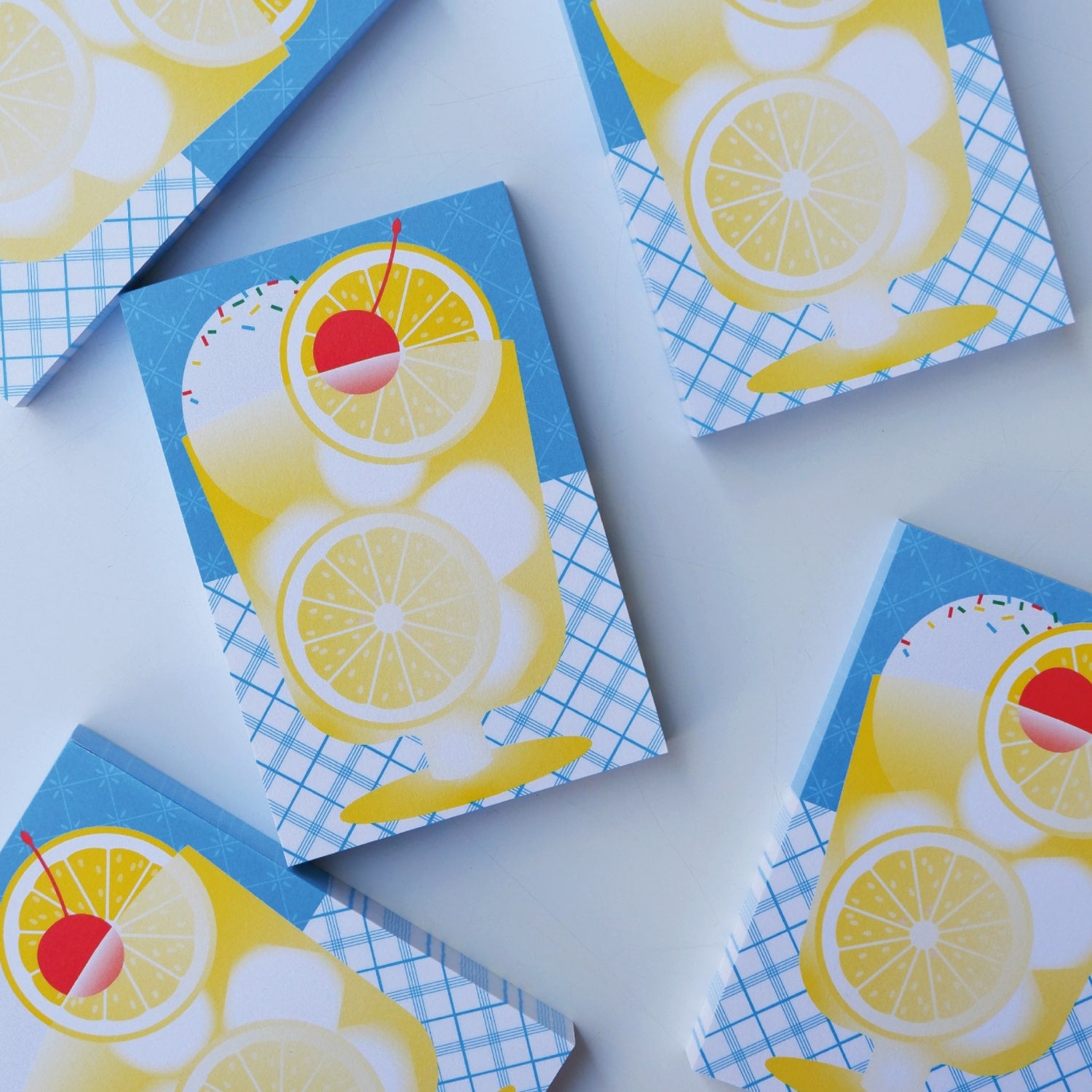 Fruit Fries Summer Fruit Dessert Memo Pad