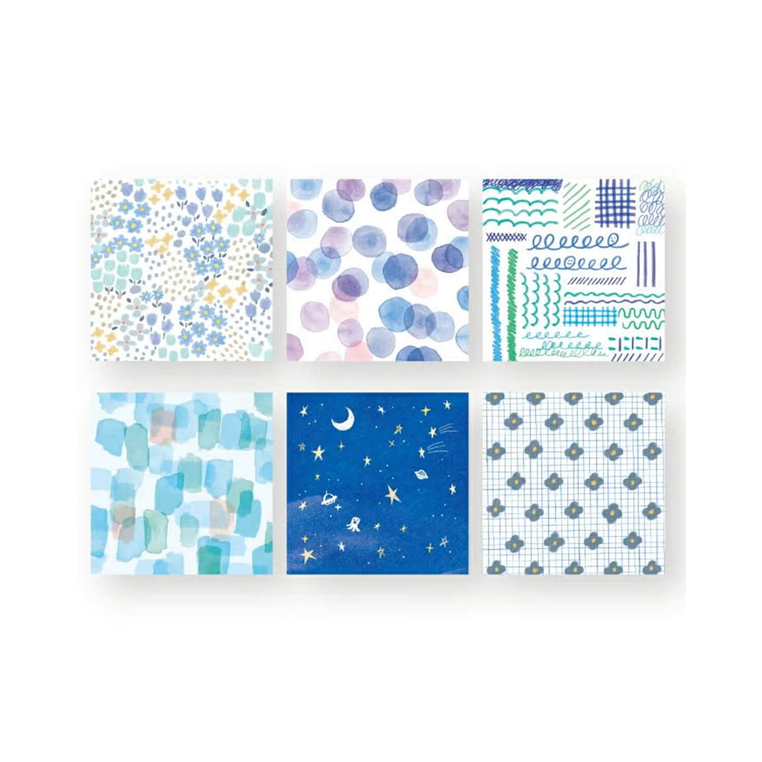Furukawa Shiko Origami Small Box - Cool Colors