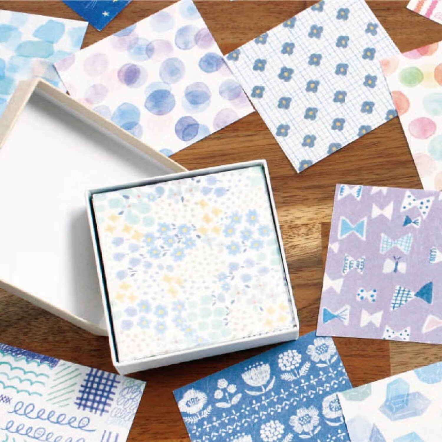 Furukawa Shiko Origami Small Box - Cool Colors