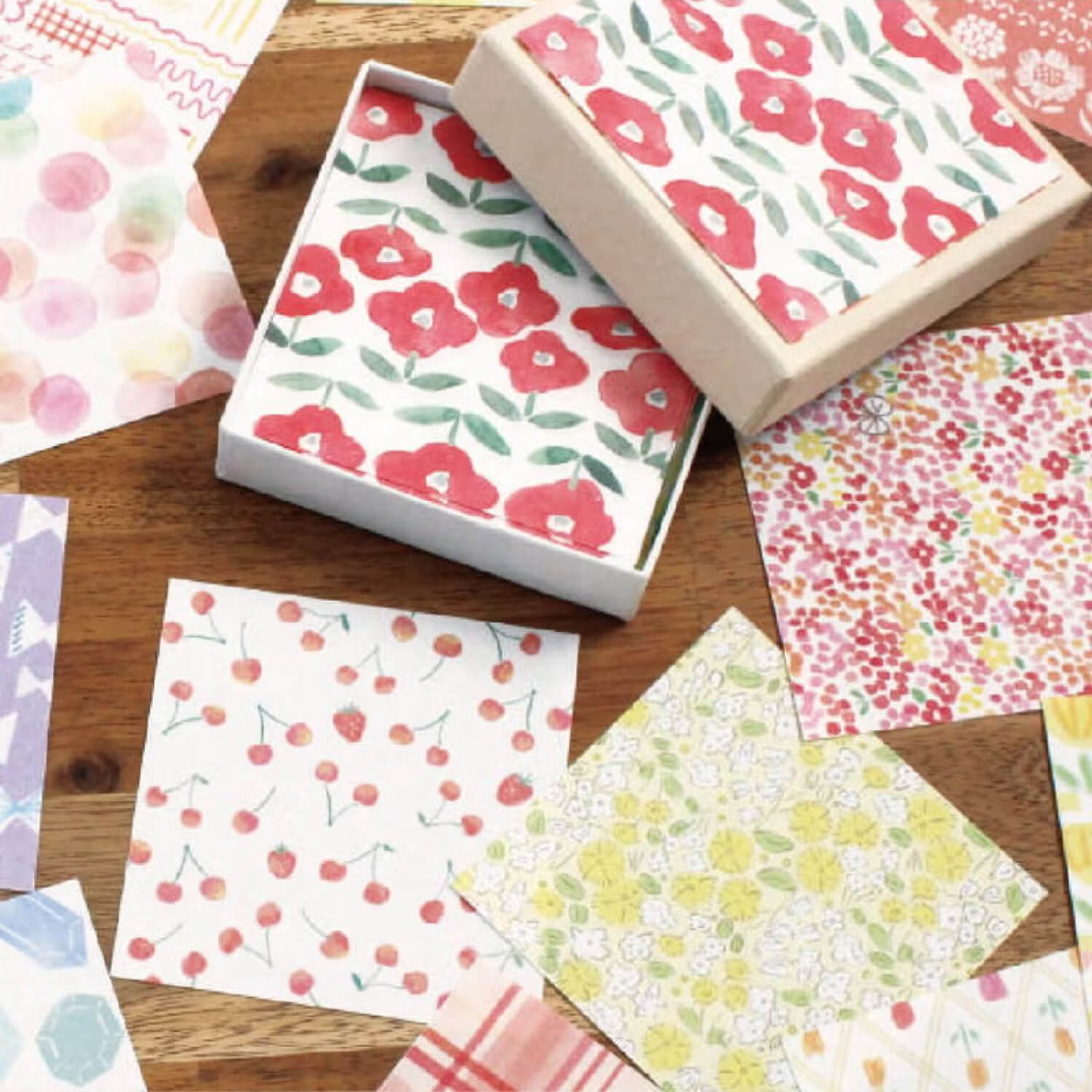 Furukawa Shiko Origami Small Box - Warm Colors