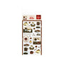 Furukawa Shiko x Kalita Foil Sticker Sheet – Brown Coffee