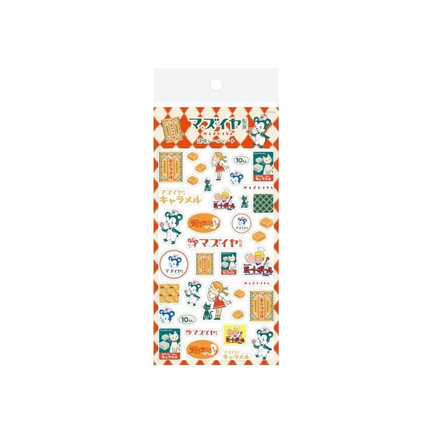 Furukawa Shiko x Ob1toy Transparent Sticker Sheet – Mazuiya Confectionery