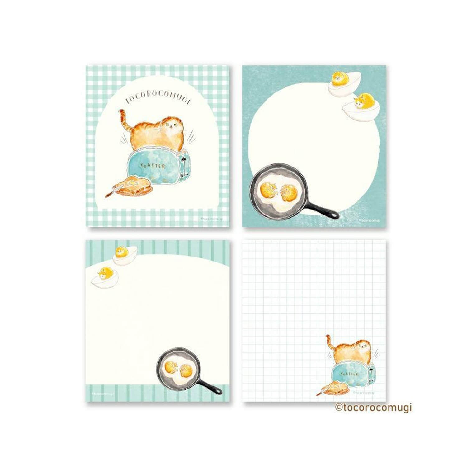 Furukawa Shiko x Tocoro Comugi Memo Pad – Morning