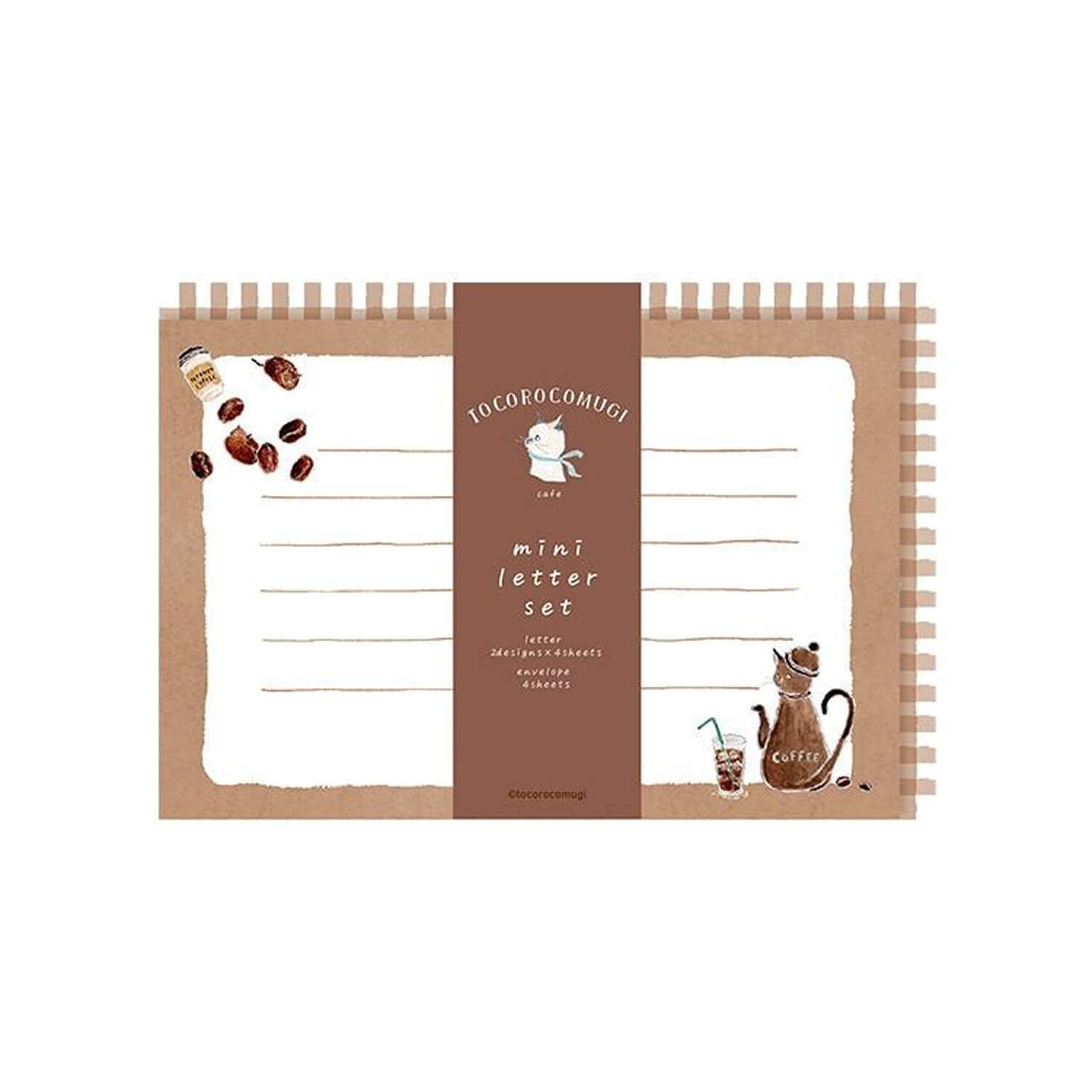 Furukawa Shiko x Tocoro Comugi Mini Letter Set – Cafe