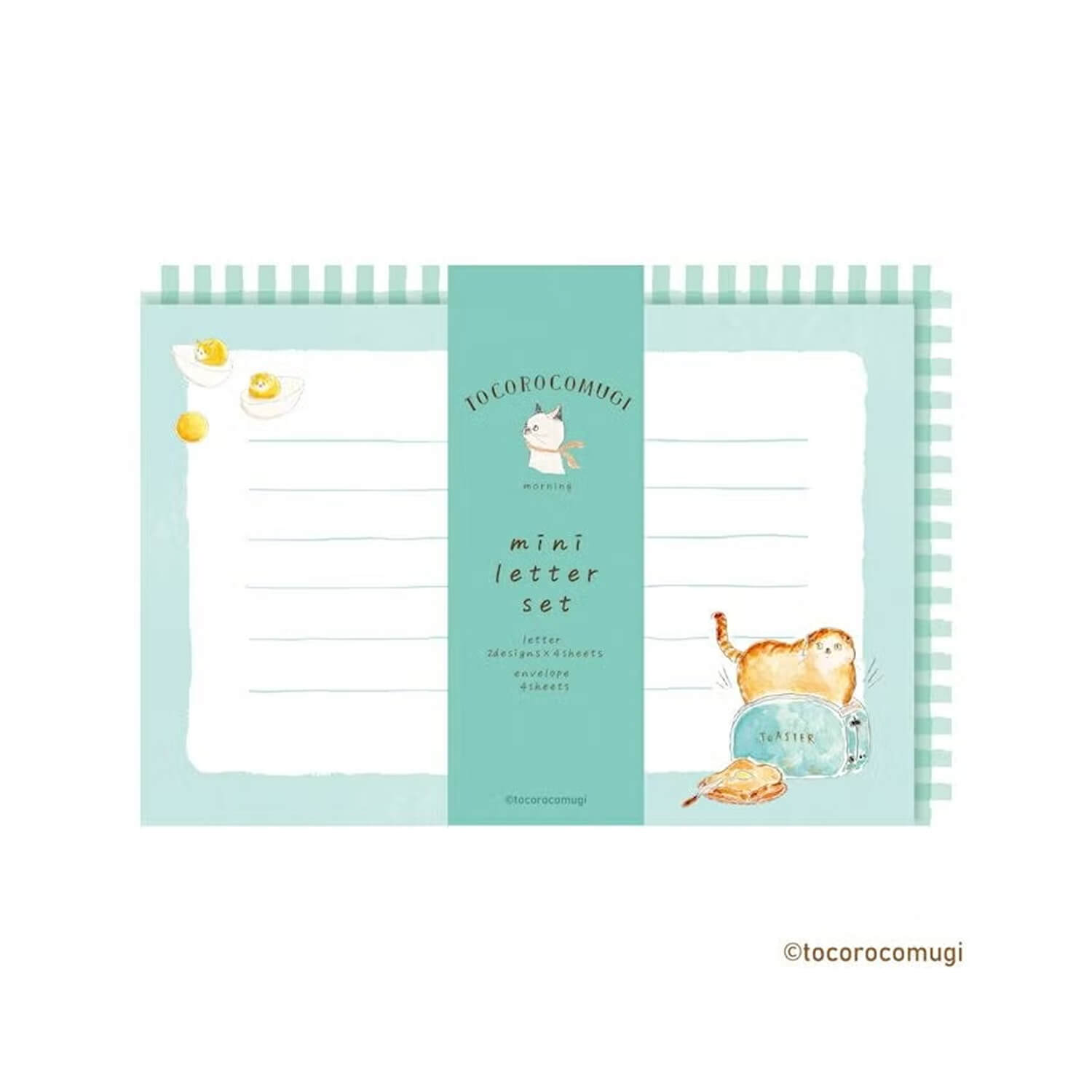 Furukawa Shiko x Tocoro Comugi Mini Letter Set – Morning