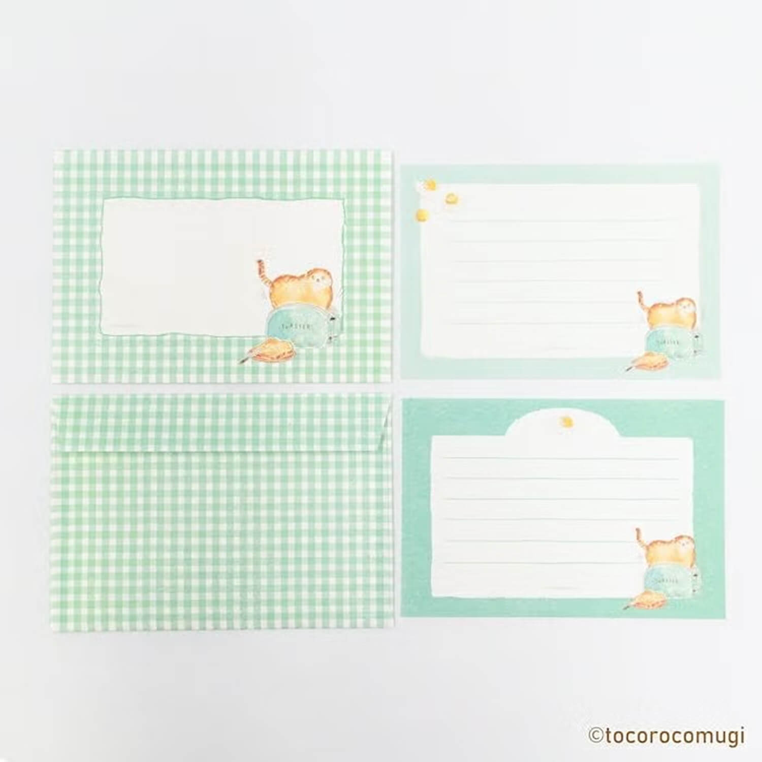 Furukawa Shiko x Tocoro Comugi Mini Letter Set – Morning
