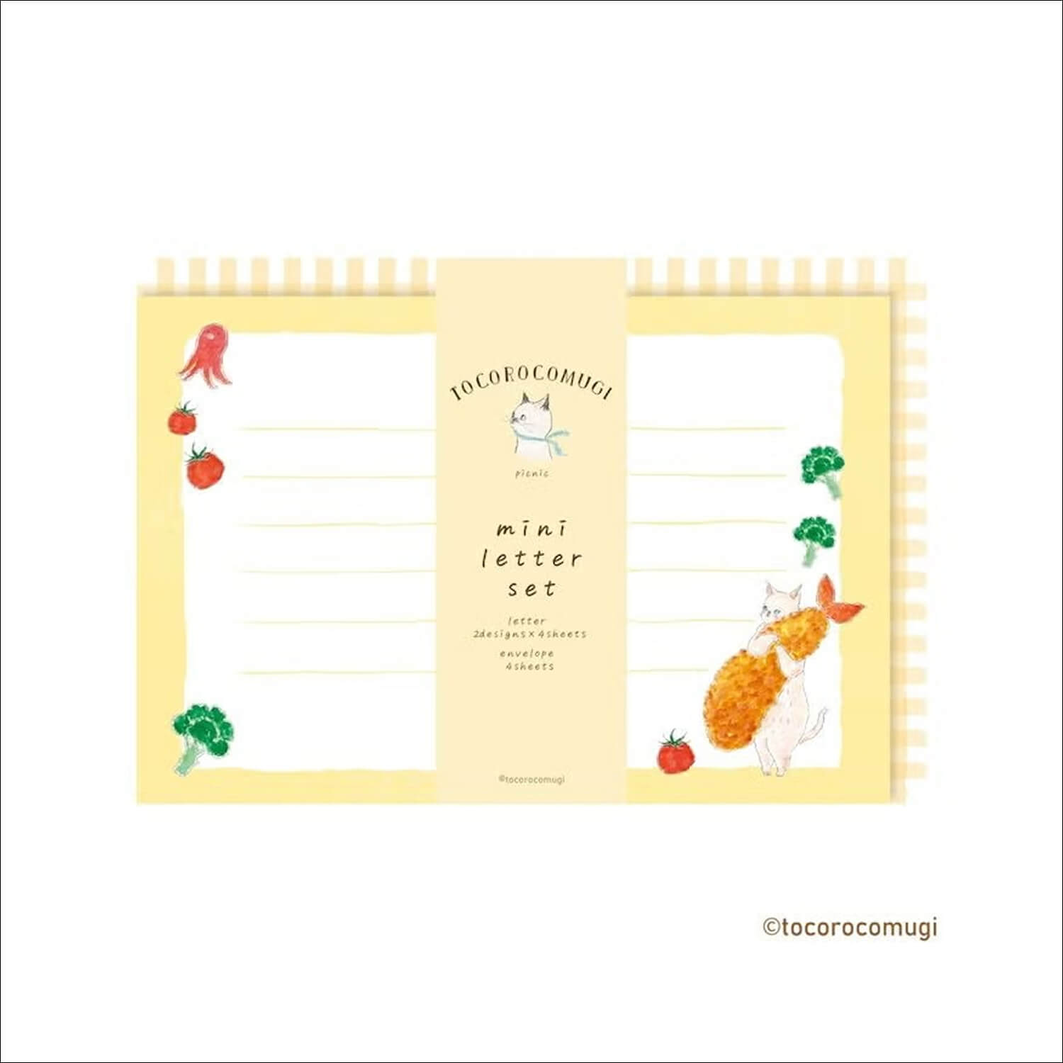 Furukawa Shiko x Tocoro Comugi Mini Letter Set – Picnic