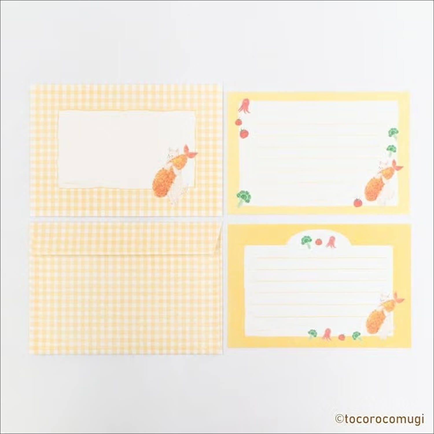 Furukawa Shiko x Tocoro Comugi Mini Letter Set – Picnic