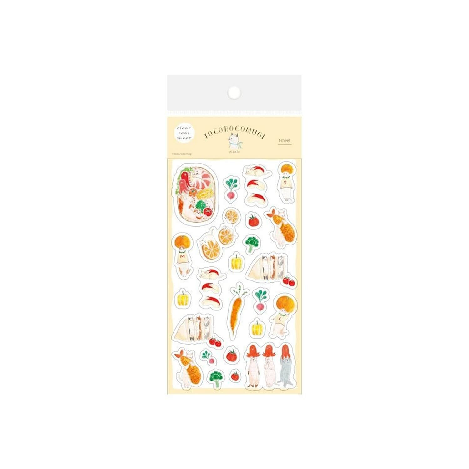 Furukawa Shiko x Tocoro Comugi Transparent Sticker Sheet – Picnic