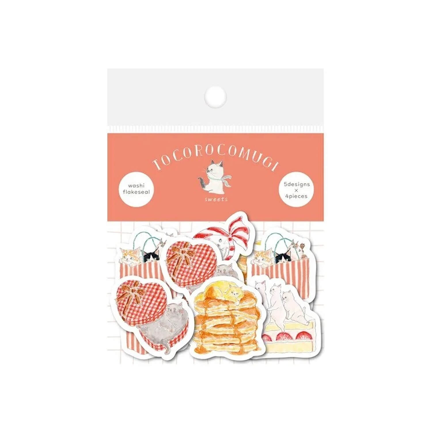 Furukawa Shiko x Tocoro Comugi Washi Flake Stickers – Sweets