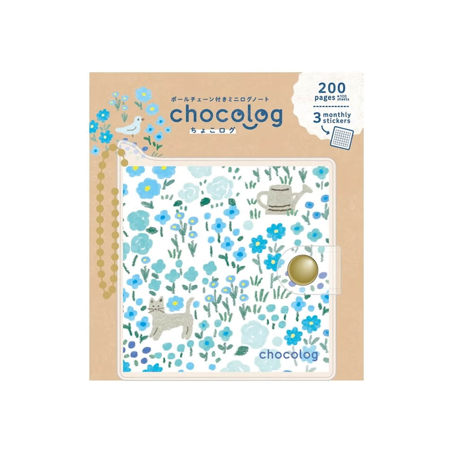 Furukawashiko ChocoLog Mini Notebook – Garden