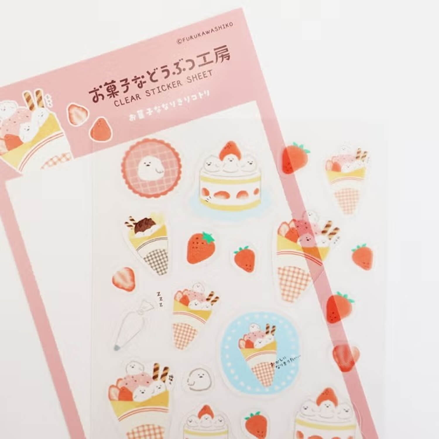 Furukawashiko Clear Sticker Sheet – Dress-Up Little Birds