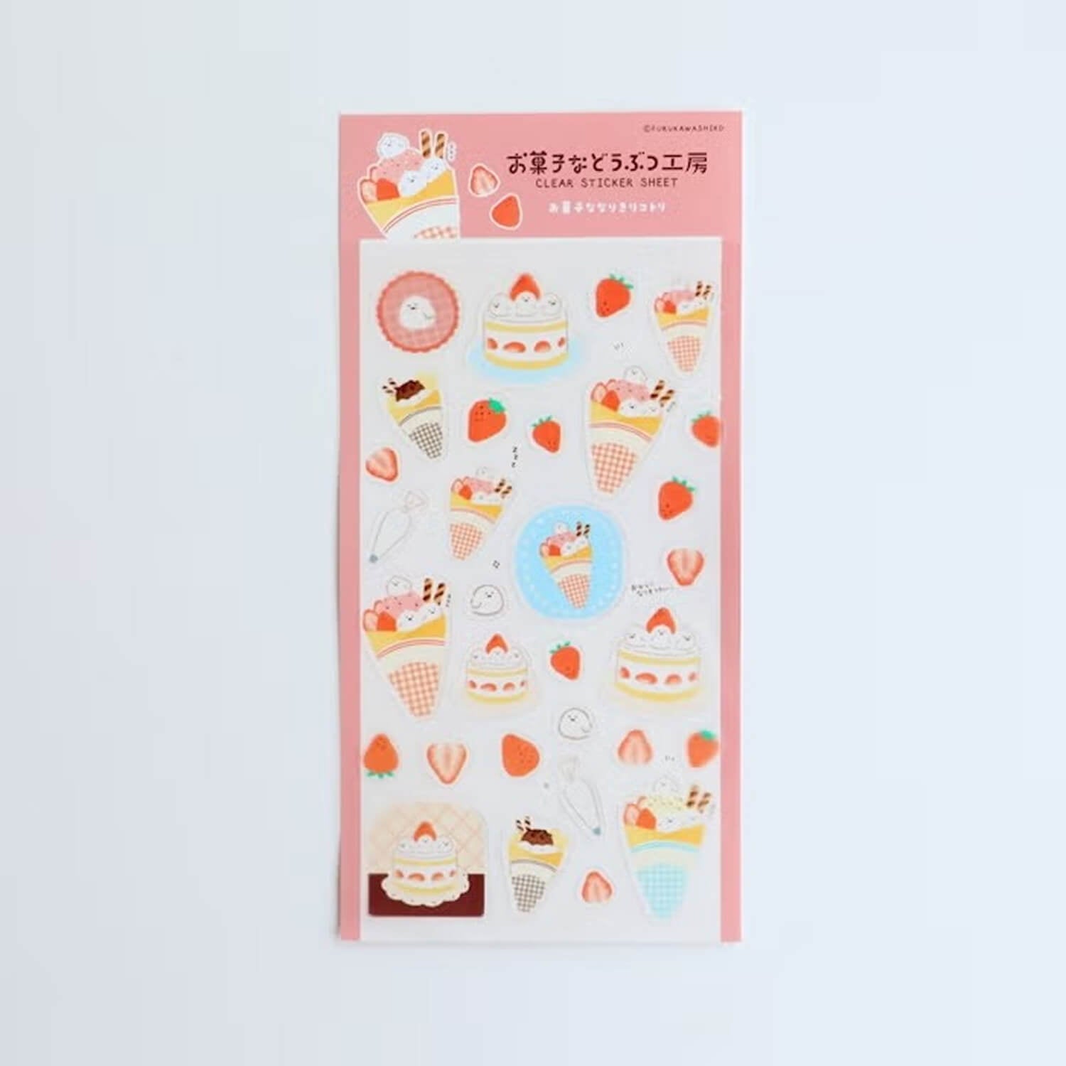 Furukawashiko Clear Sticker Sheet – Dress-Up Little Birds
