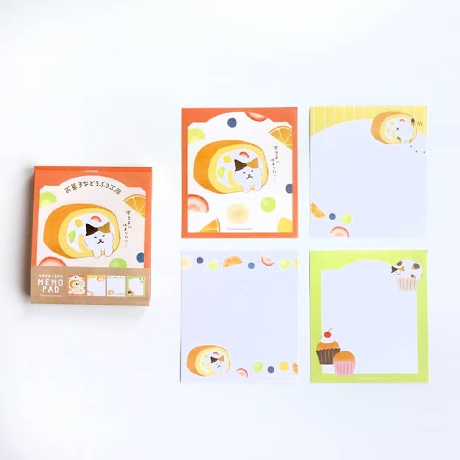 Furukawashiko Memo Pad – Peeking Cat