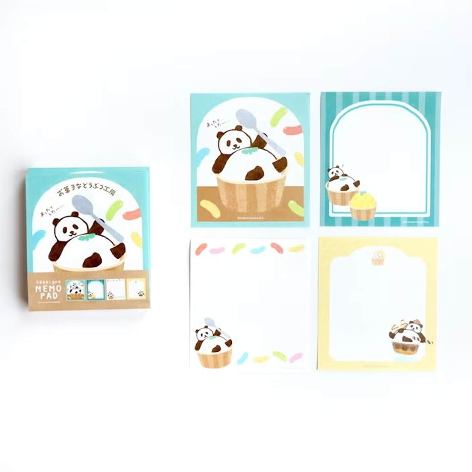 Furukawashiko Memo Pad – Relaxing Panda